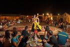 BBQ dinner in the Dubai desert included in the 8-day Egypt and Dubai tour package